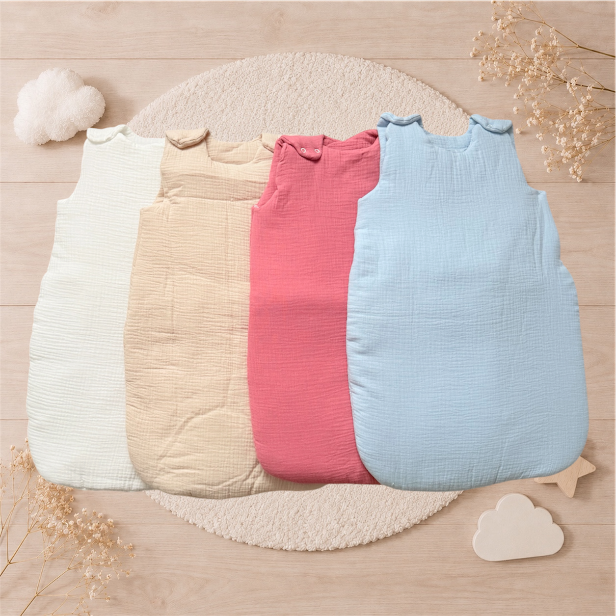 Ensemble naissance personnalisé brodé