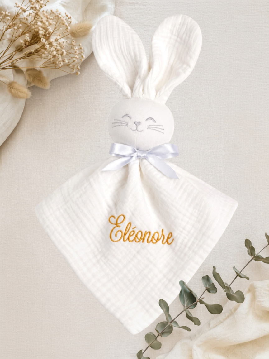 Doudou personnalisé brodé