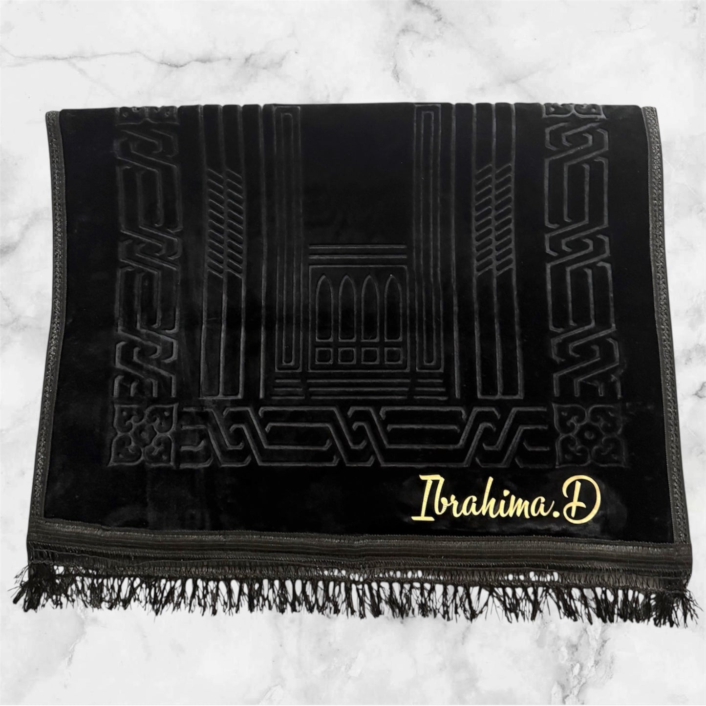Tapis de prière personnalisé