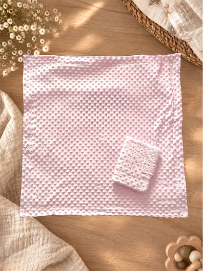 Plaid bébé brodé & protège carnet personnalisé