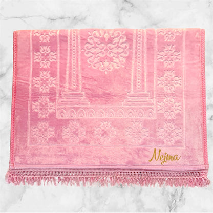 Tapis de prière personnalisé