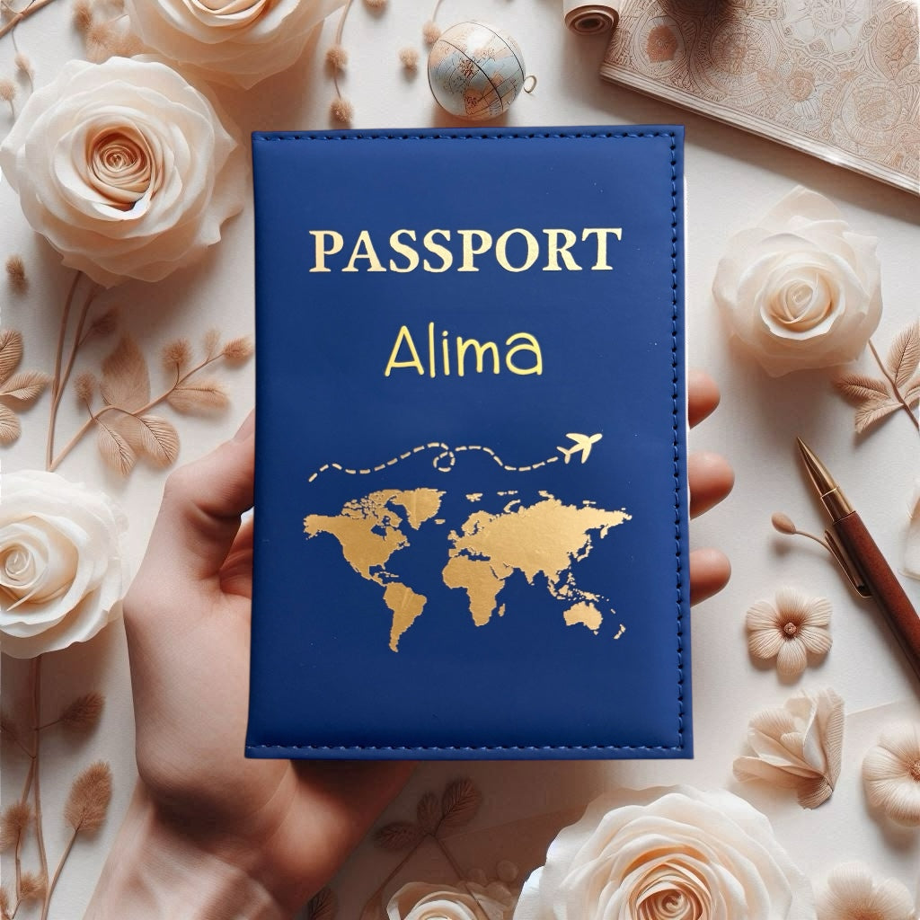 Protège passeport personnalisé Creationbyso