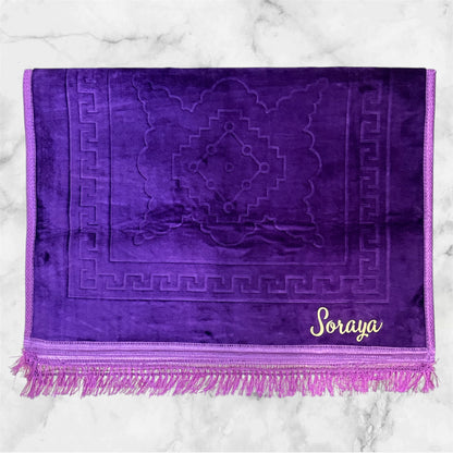 Tapis de prière personnalisé