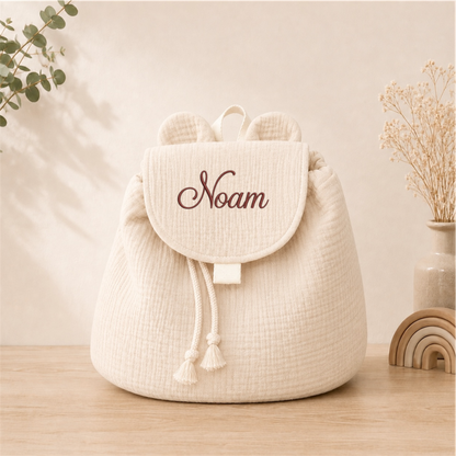Sac à dos enfant personnalisé brodé avec prénom