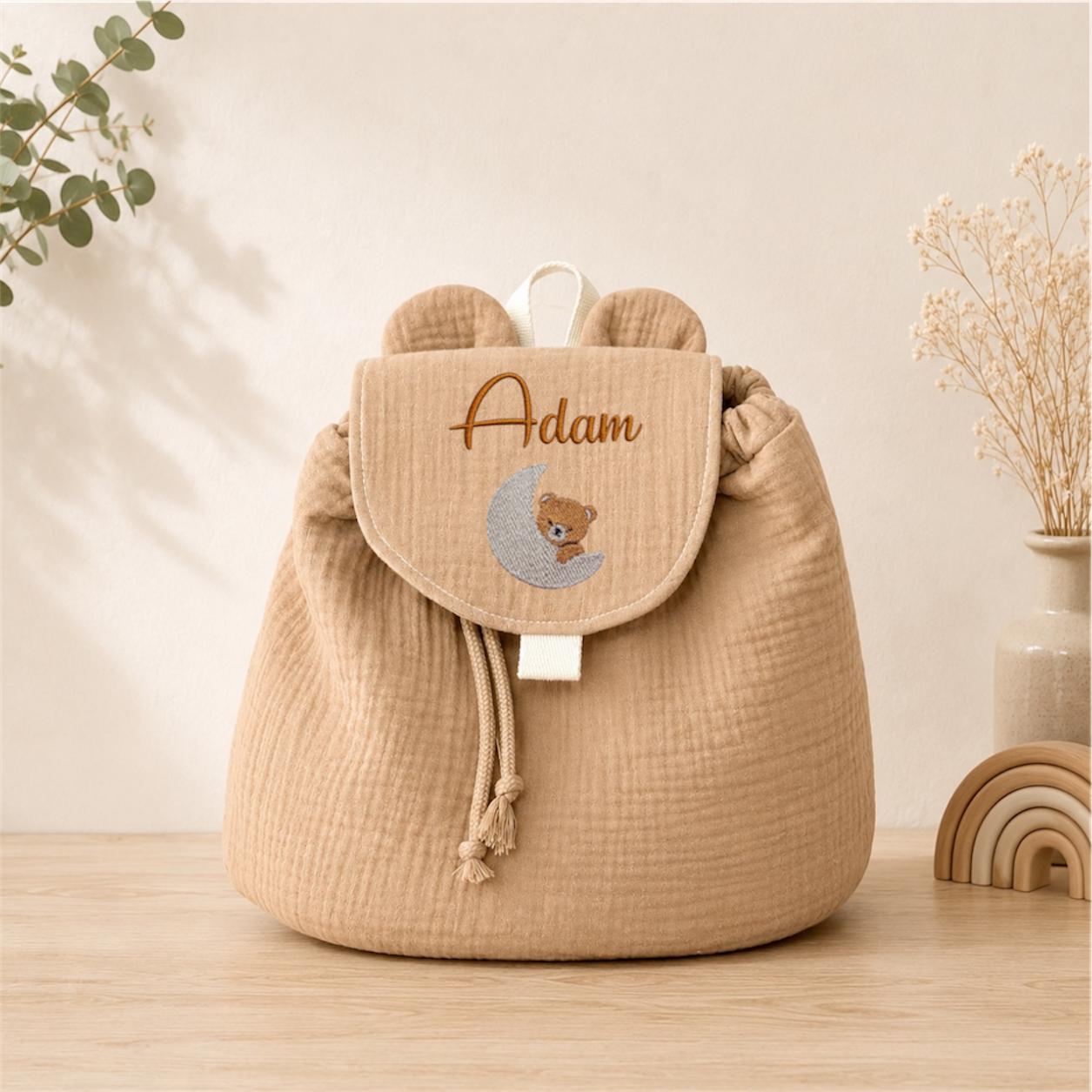 Sac à dos enfant personnalisé brodé avec prénom