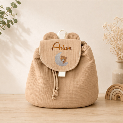 Sac à dos enfant personnalisé brodé avec prénom