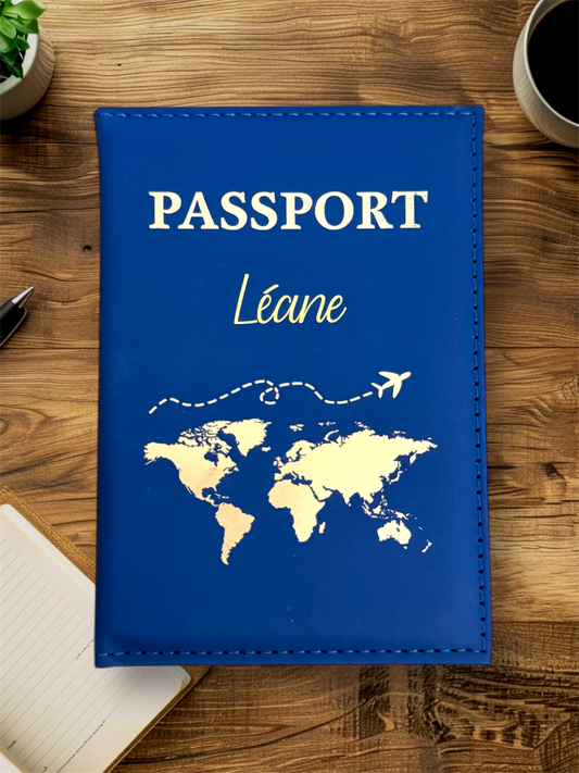 Protège passeport personnalisé