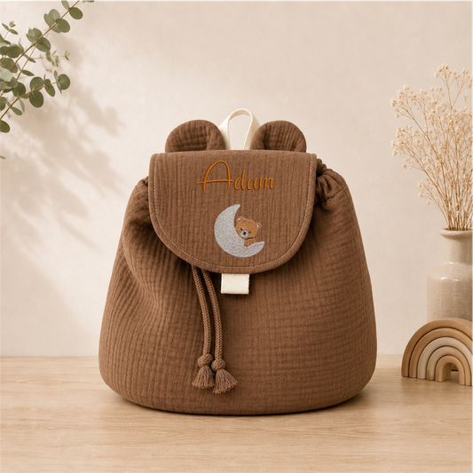 Sac à dos enfant personnalisé brodé avec prénom