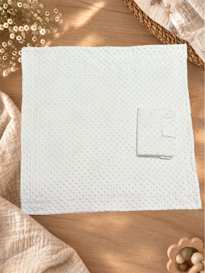 Plaid bébé brodé & protège carnet personnalisé