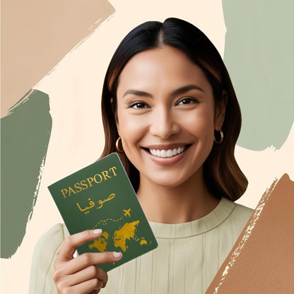 Protège passeport personnalisé