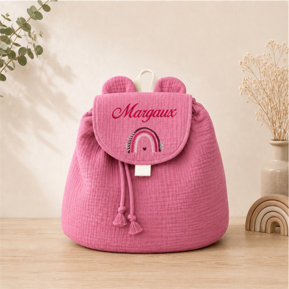Sac à dos enfant personnalisé brodé avec prénom