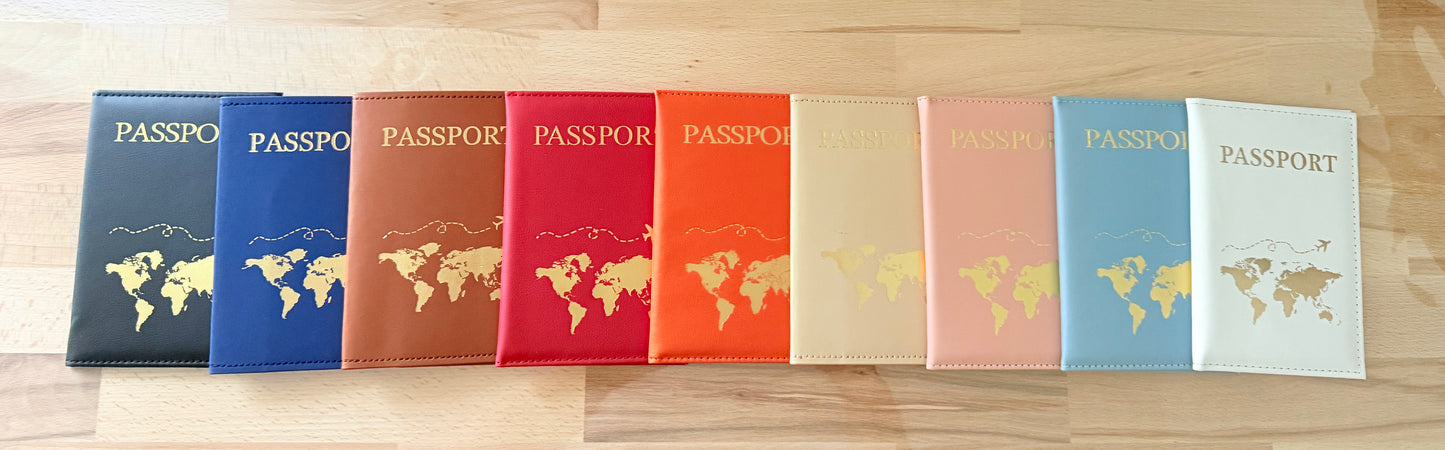 Protège passeport personnalisé