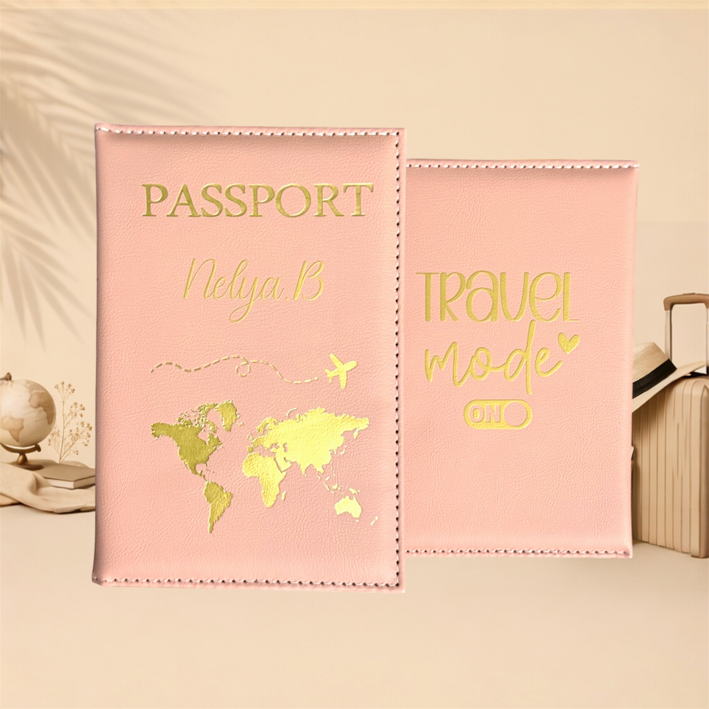 Protège passeport personnalisé
