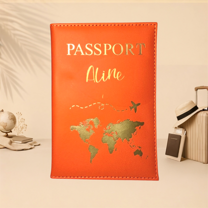 Protège passeport personnalisé
