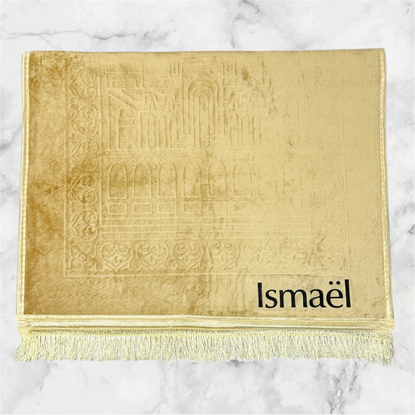Tapis de prière personnalisé