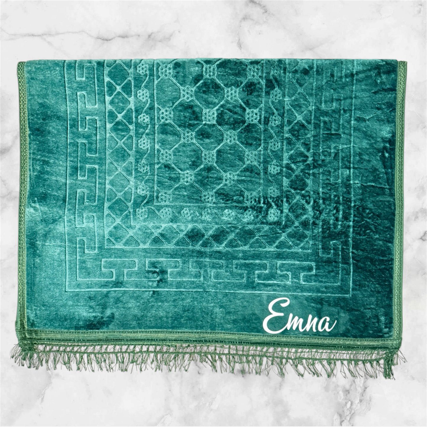Tapis de prière personnalisé