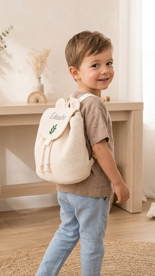 Sac à dos enfant personnalisé brodé avec prénom