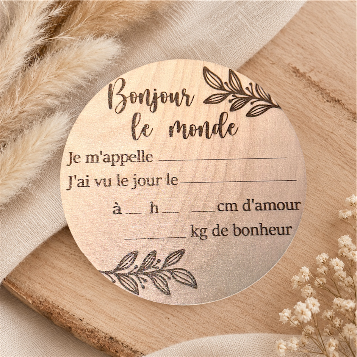 Panneau bienvenue bébé