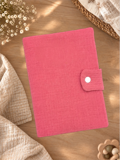 Protège carnet de santé personnalisé brodé