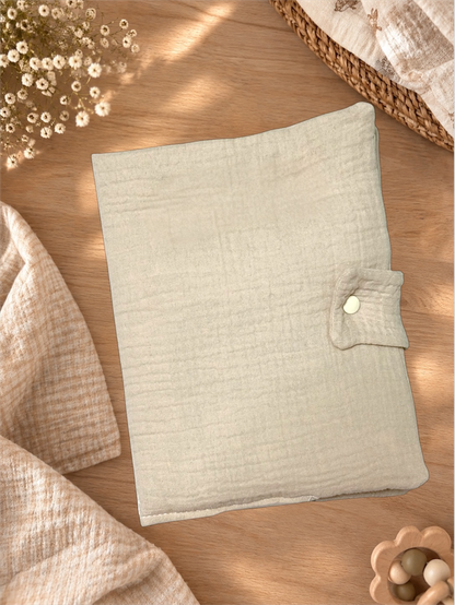 Protège carnet de santé personnalisé brodé