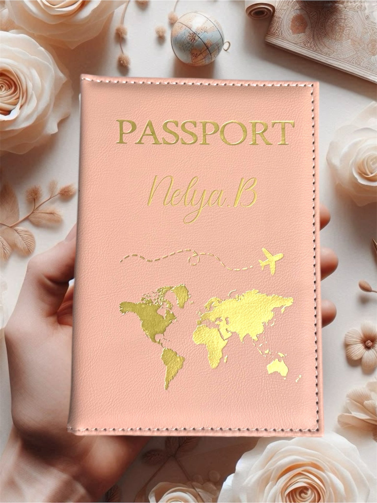 Protège passeport personnalisé Creationbyso