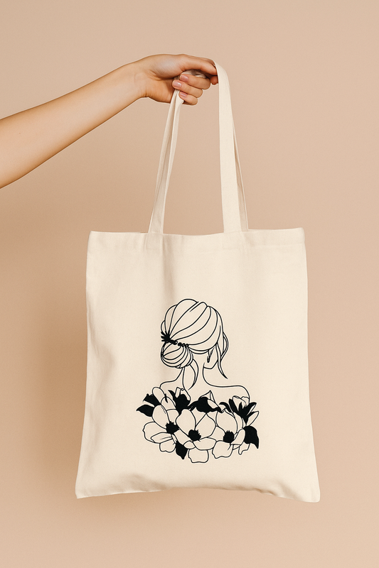 Sac fourre-tout/Tote bag personnalisable Creationbyso