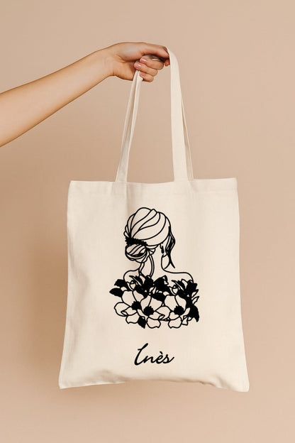 Sac fourre-tout/Tote bag personnalisable Creationbyso