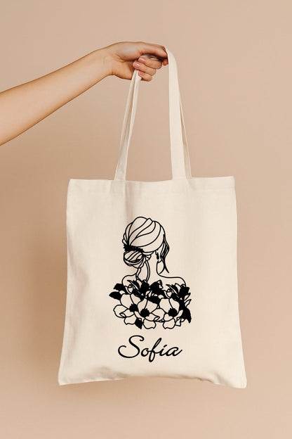 Sac fourre-tout/Tote bag personnalisable Creationbyso
