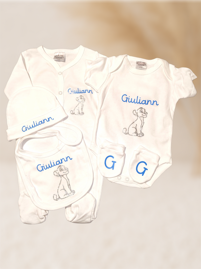 Ensemble Naissance Personnalisé | Body, pyjama