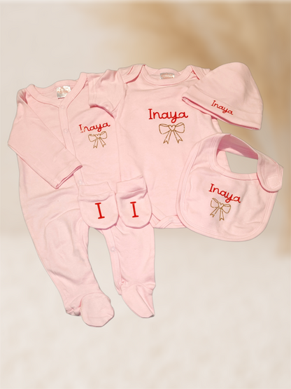 Ensemble Naissance Personnalisé | Body, pyjama