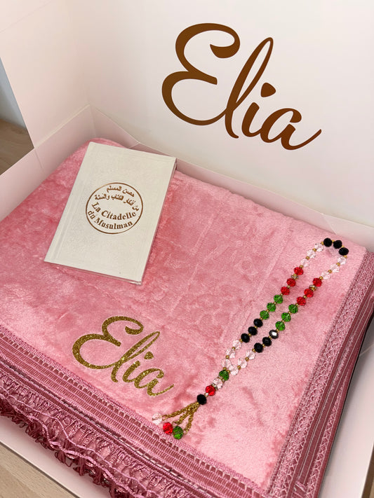 Coffret Tapis de Prière, Tasbih & Citadelle du Musulman