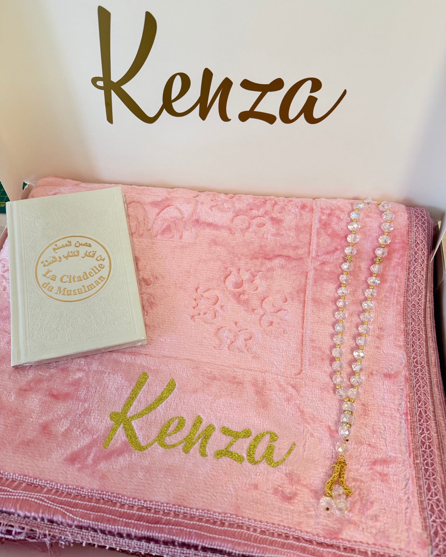 Coffret Tapis de Prière, Tasbih & Citadelle du Musulman
