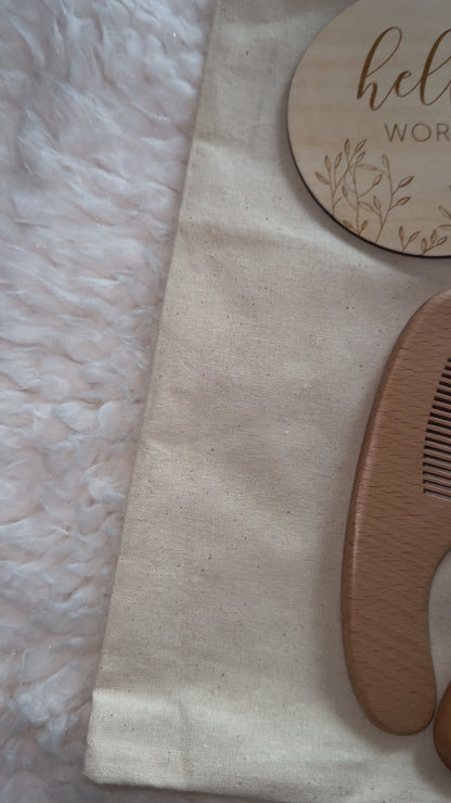 Ensemble Naissance Personnalisé | Cadeau Bébé – Body - Doudou et Accessoires